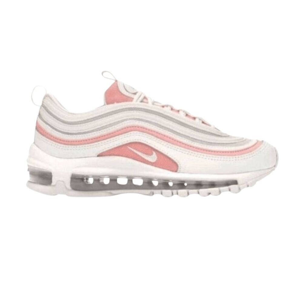NIKE Air Max 97 'Summit White Bleached Coral' Running Shoes Size 6.5